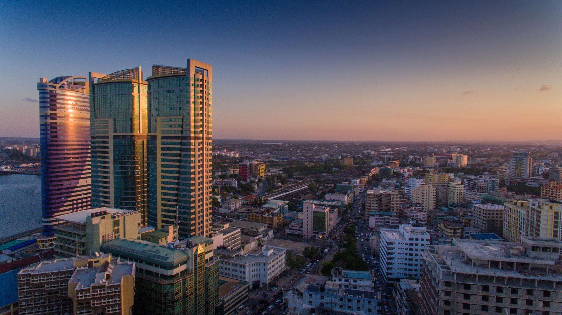 Skyscrapers in Dar es Salaam Skyscrapers in Dar es Salaam