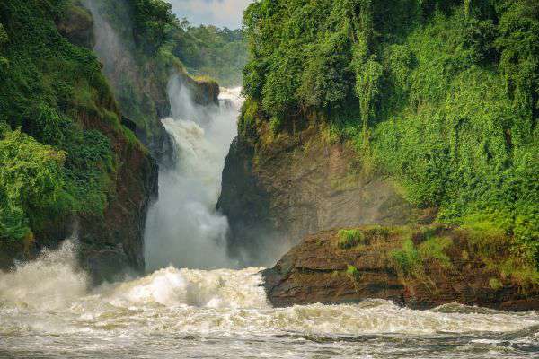 The Nile squeezing through the gorge